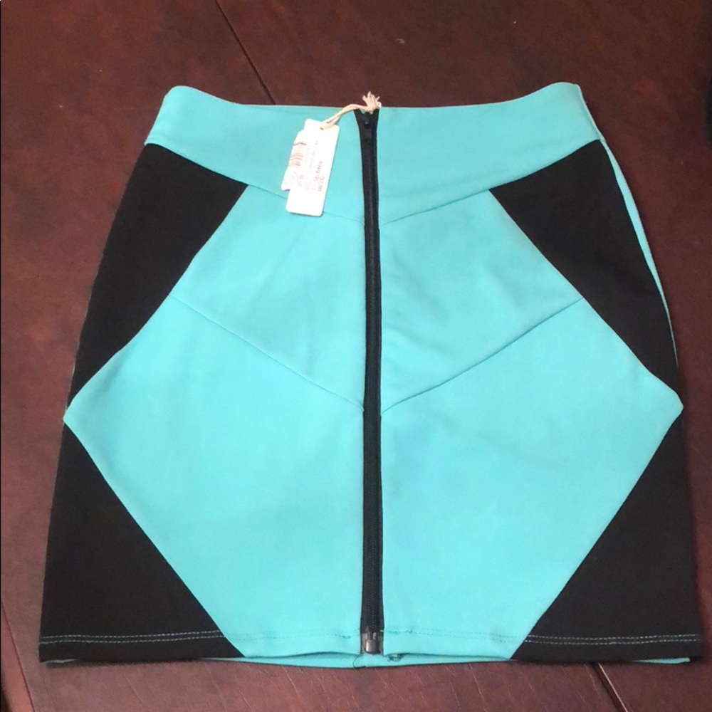 Luca Couture Geometric Skirt